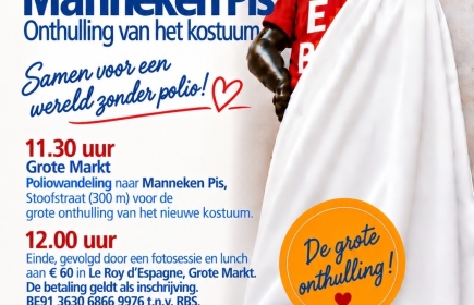 End Polio Now 23/X/2026 - Manneken Pis